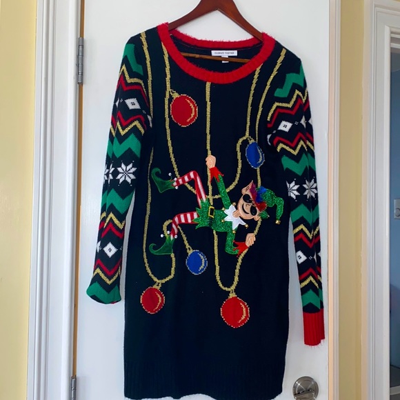 celebrate together Dresses & Skirts - Christmas sweater dress